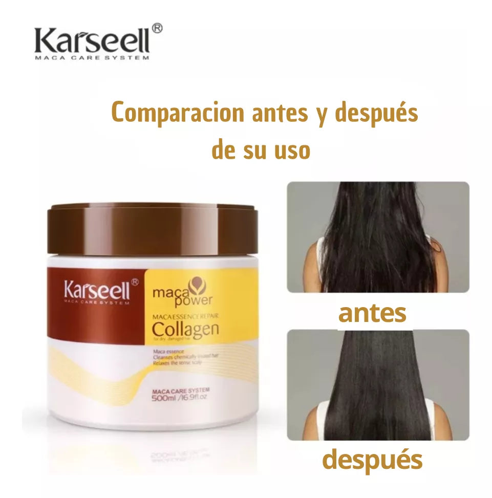 SUPER PROMOCIÓN 4 X 1 Karseell Collagen Hair Mask