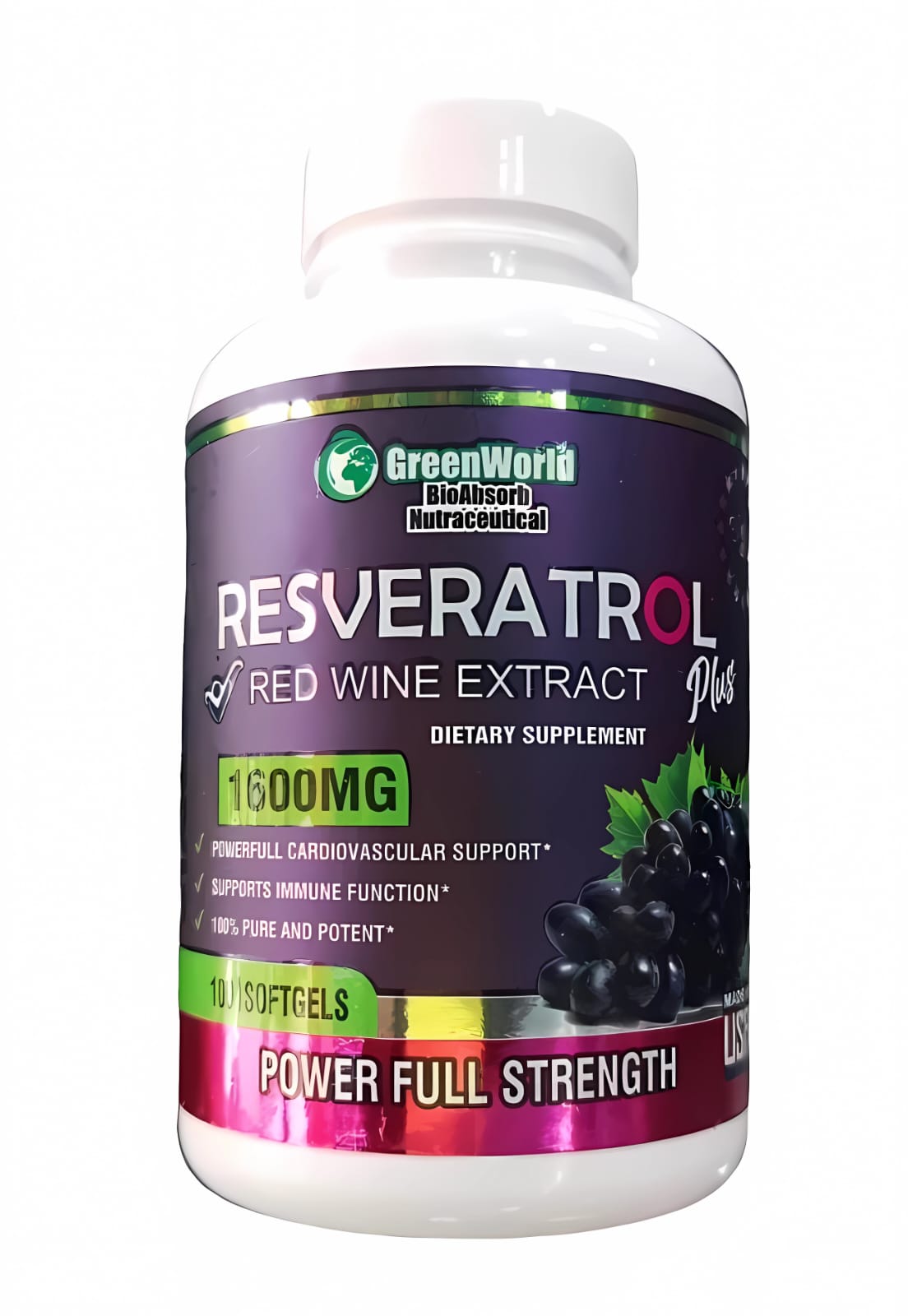 super Multivitamínico Resveratrol 1600mg